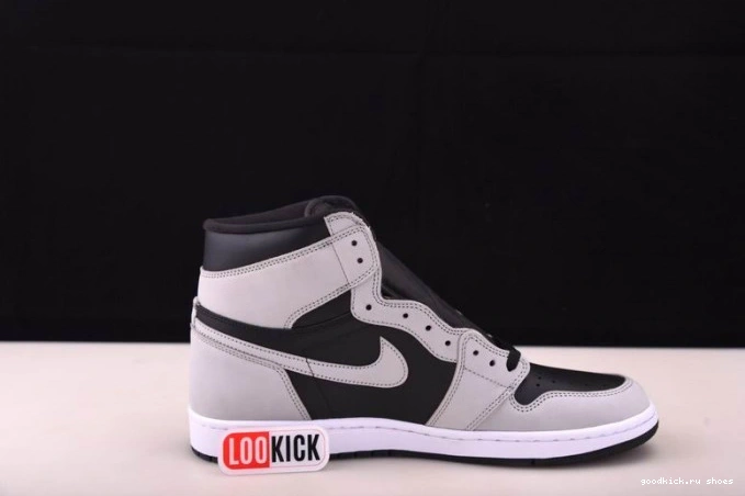 Rep High 555088-035 Light Air Black Retro 1 Smoke Grey White Jordan 0806